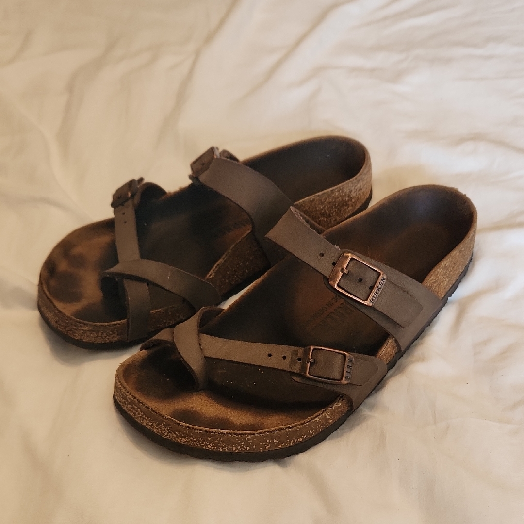 Birkenstock Mayari Sandals In Mocha Brown